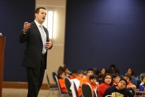 Presenting "Abuelitas Hands" at Toledo Youth Summit